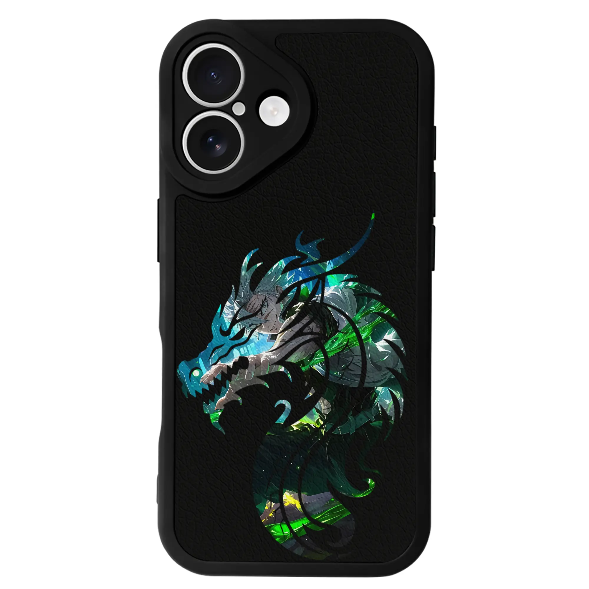 鬼滅の刃 グッズ,不死川 実弥 - IPhone 16シリーズ対応 ・ シリコンスマホケース ・ レザー調 ・ 高精度フィット ・ 耐衝撃 ・ ワイヤレス充電対応 ・ 精密カット